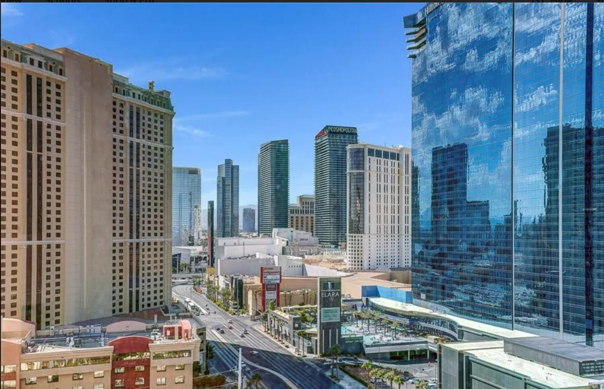 Signature Mgm Suite With Strip And Sphere View Las Vegas Luaran gambar